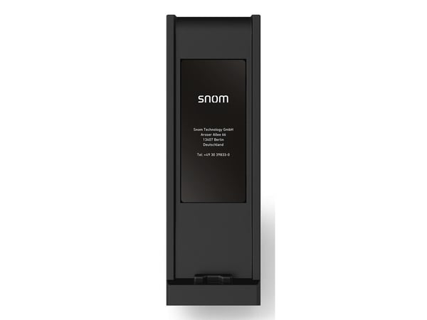 snom HD30LA - Telefon med ledning - gun metal sort