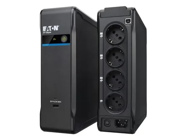 Eaton 3P Ellipse 700 USB DIN/IT - UPS - AC 220-240 V - 420 Watt - 700 VA - USB - utgangstilkoblinger: 4