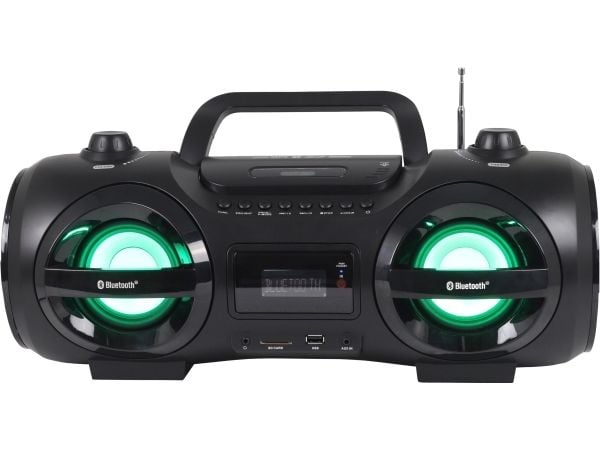 Reflexion CDR900BT, UKW, Spelare, CD, CD-R, CD-RW, LCD, Svart, Orange, Rotations-