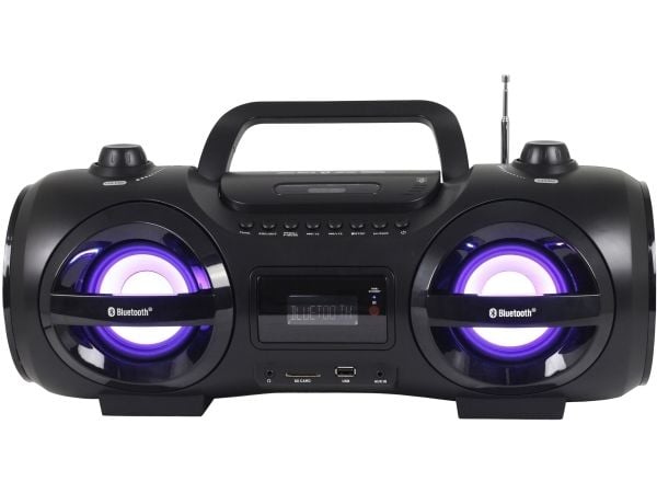Reflexion CDR900BT, UKW, Spelare, CD, CD-R, CD-RW, LCD, Svart, Orange, Rotations-