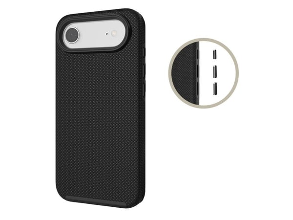 JT BERLIN Pankow Solid MagSafe, Etui, Apple, iPhone 17 Air, 16,5 cm (6.5"), Svart