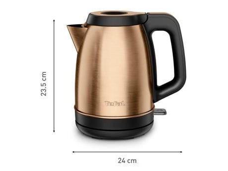 Tefal Coppertinto 1.7 L melna/vara - Tejkanna