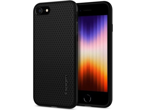 Spigen Liquid Armor, Suojus, Apple, iPhone 7, 11,9 cm (4.7"), Musta
