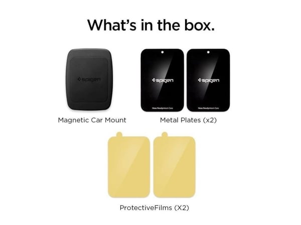 Spigen Kuel H12 - Bilholder for mobiltelefon - svart
