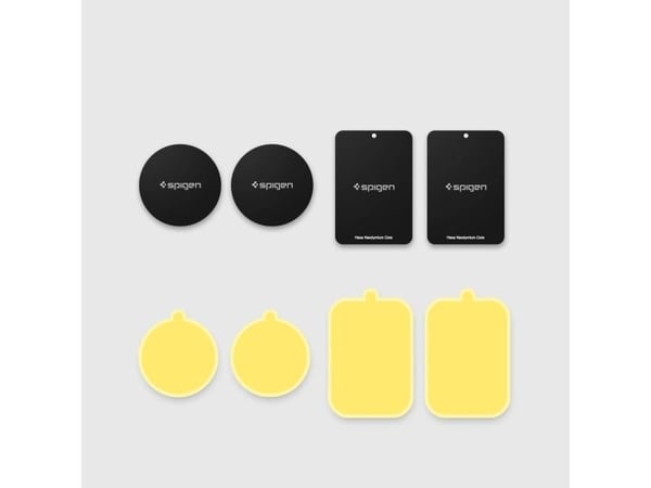 Spigen MP-4P magnetplattor till bil - Svart