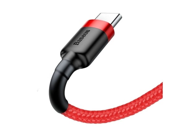 Baseus CATKLF-B09, 1 m, USB A, USB C, Rød