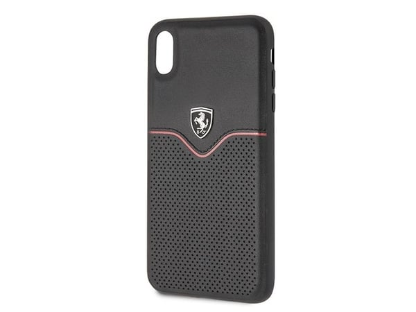 Ferrari Ferrari kovakotelo FEOVEHCI65BK iPhone Xs Max musta/musta Off Track Victory universaali