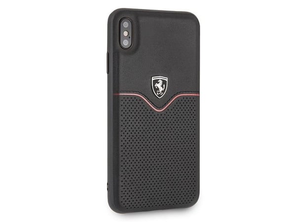 Ferrari Ferrari kovakotelo FEOVEHCI65BK iPhone Xs Max musta/musta Off Track Victory universaali