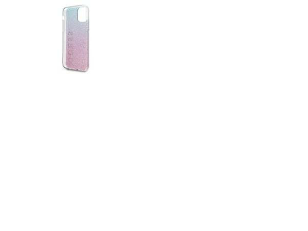 Guess Guess GUHCN65PCUGLPBL iPhone 11 Pro Max vaaleanpunainen/sininen/vaaleanpunainen sininen kova kotelo Glitter Gradient universaali