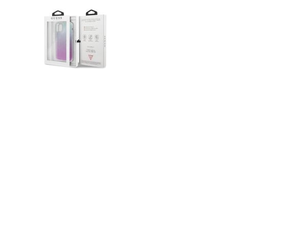 Guess GUHCN65PCUGLPBL hardt deksel iPhone 11 Pro Max Glitter Gradient rosenblå/pinkblå