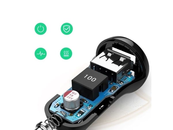 Ugreen 50875, Automaattinen, Savukkeensytytin, musta