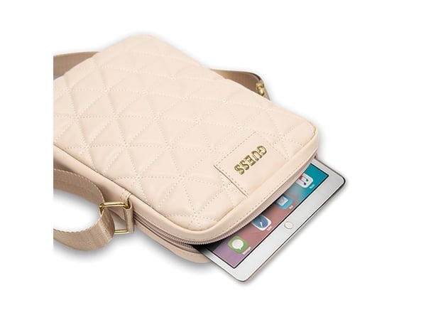 Case for Guess Guess Tablet Bag GUTB10QLPK 10 "pink/pink Quilted Tablet Bag