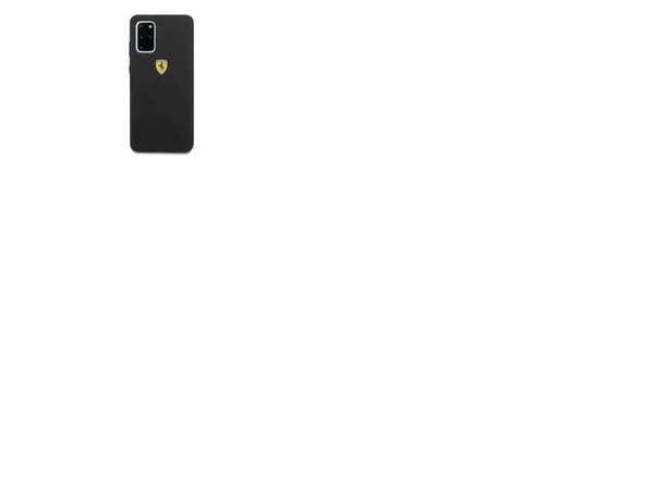 Ferrari Hardcase FESSIHCS67BK S20+ G985 svart/svart silikon