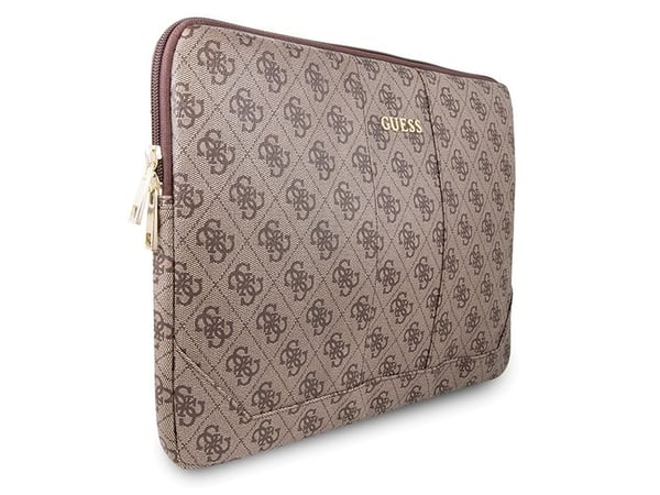 Guess Sleeve GUCS134GB 13" brazowy /brown 4G UPTOWN