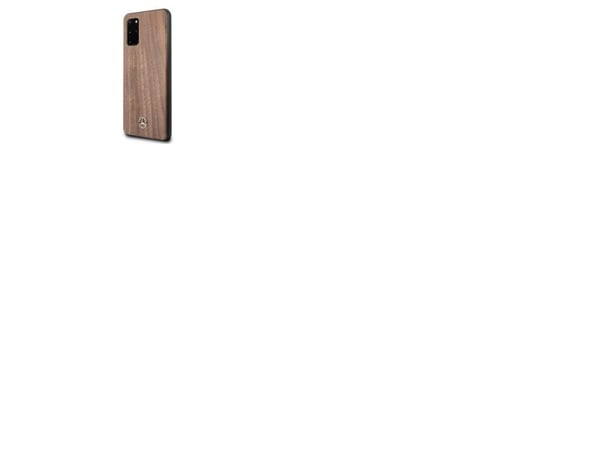 Mercedes Wood Line valnötsskal till Samsung Galaxy S20+ – brun