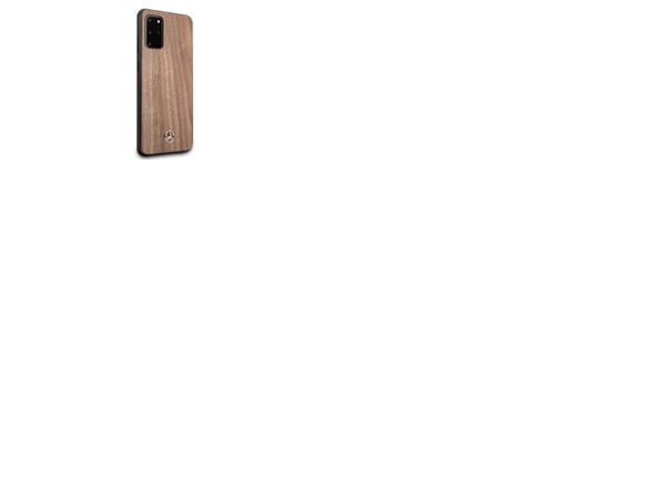 Mercedes Wood Line valnötsskal till Samsung Galaxy S20+ – brun