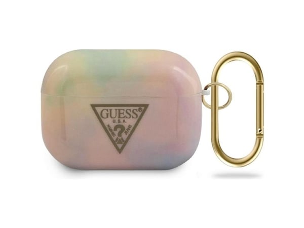 Guess GUACAPTPUMCGG01 AirPods Pro-deksel - rosa/rosa Tie & Dye