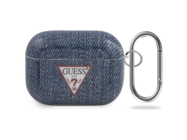 Guess GUACAPTPUJULDB AirPods Pro-deksel - marine/mørk blå Jeans Collection