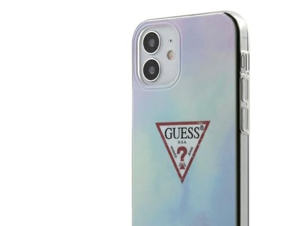 Guess GUHCP12SPCUMCGC02 iPhone 12 mini 5.4" kovakotelo Tie &amp; Dye - sininen/sininen