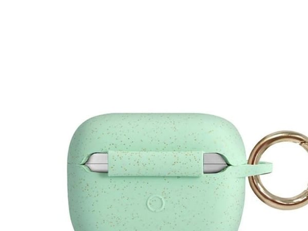 GUESS Suojus silikoni Glitter vihreä, Apple AirPods Pro, GUACAPSILGLGN, Blister (GUACAPSILGLGN)