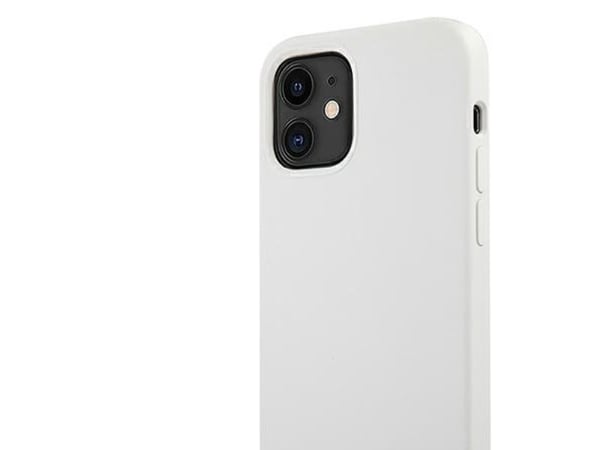 Hurtel Guess GUHCP12SLSLMGWH iPhone 12 mini 5,4" vit/vit hårdcase i metall logga script