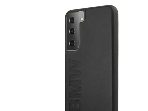 Hurtel BMW signaturlogo-deksel til Samsung Galaxy S21+ - svart