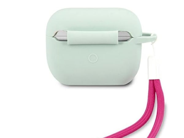 Gjett GUACAPLSVSBF AirPods Pro deksel niebieski fuksja/blå fuschia Silikon Vintage