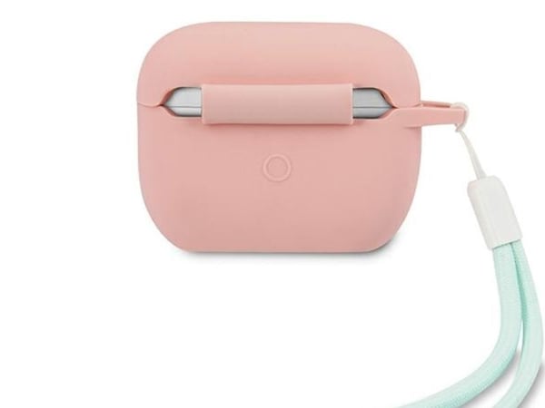 Guess GUACAPLSVSPG AirPods Pro-fodral rosenröd/pinkgrön silikon vintage