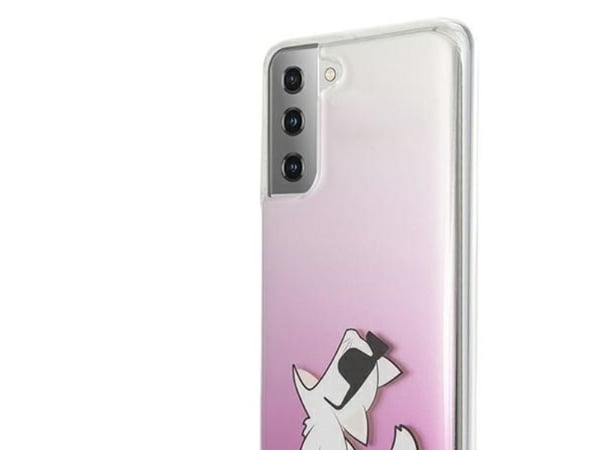Karl Lagerfeld KLHCS21MCFNRCPI S21+ G996 hardt etui rosa/rosa Choupette Fun