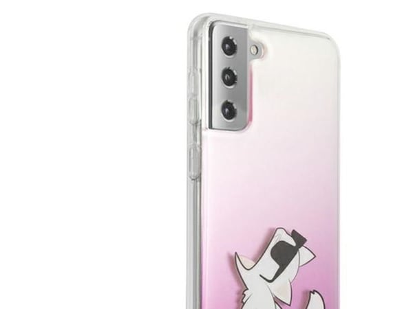 Karl Lagerfeld KLHCS21MCFNRCPI S21+ G996 hardt etui rosa/rosa Choupette Fun