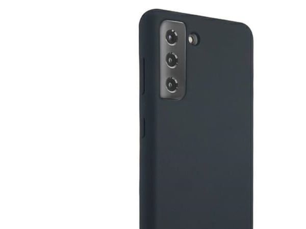 BMW silikon Signature-deksel til Samsung Galaxy S21+ - navyblå