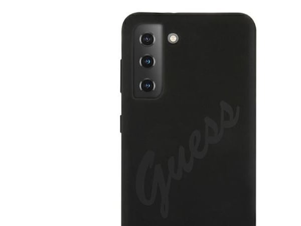 Guess GUHCS21MLSVSBK S21+ G996 svart/svart hardcase Script Vintage