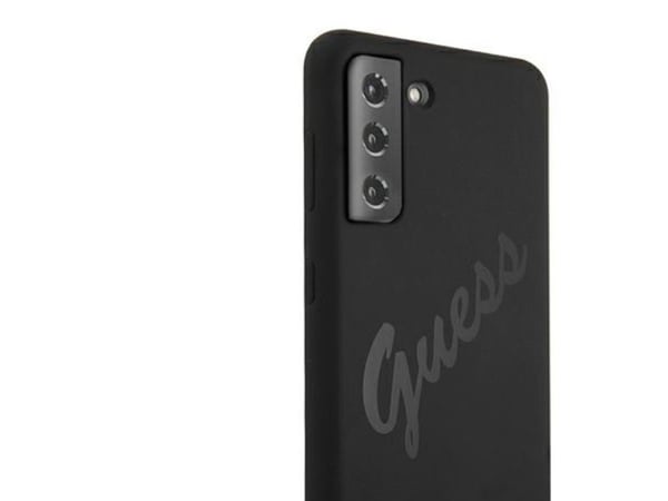 Guess GUHCS21MLSVSBK S21+ G996 svart/svart hardcase Script Vintage