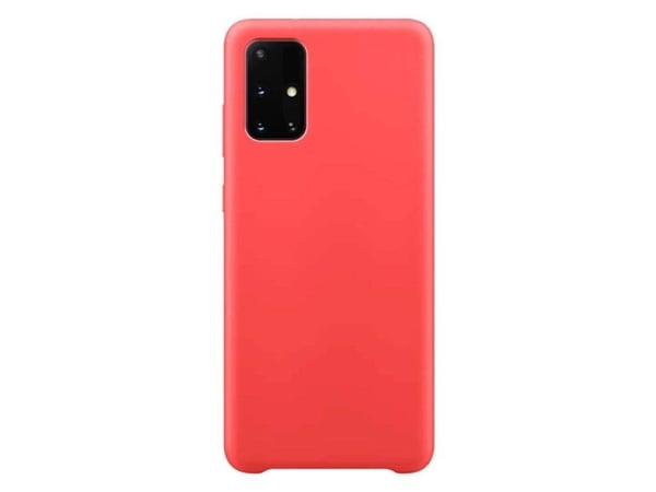 Silikondeksel i myk, fleksibel gummi for Samsung Galaxy A72 4G - rød