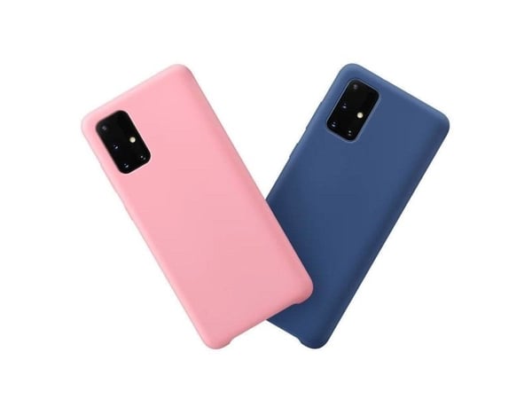 Silikondeksel i myk, fleksibel gummi for Samsung Galaxy A72 4G - rød