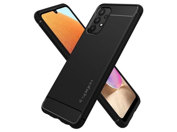 Spigen ACS02315, Suojus, Samsung, A52, A52 5G, 16,5 cm (6.5"), Musta
