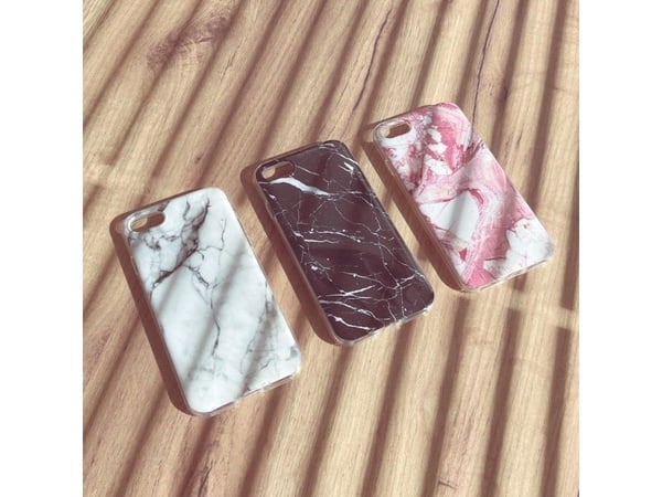 Wozinsky Marble gel deksel til Samsung Galaxy A72 4G rosa