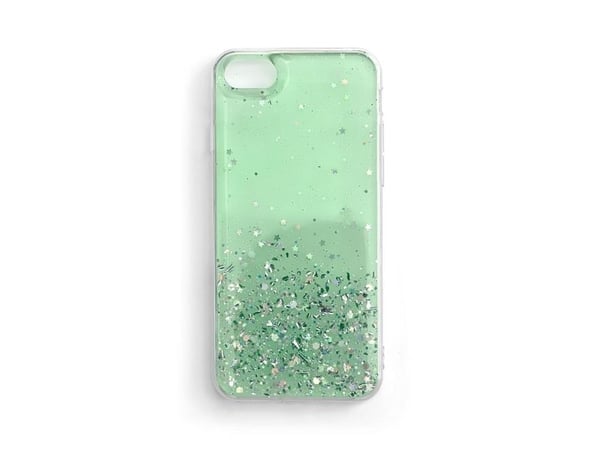 Wozinsky Wozinsky Star Glitter glitter glitter kotelo kansi Samsung Galaxy A72 4G vihreä