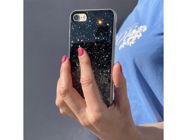 Wozinsky Wozinsky Star Glitter glitter glitter kotelo kansi Samsung Galaxy A72 4G vihreä