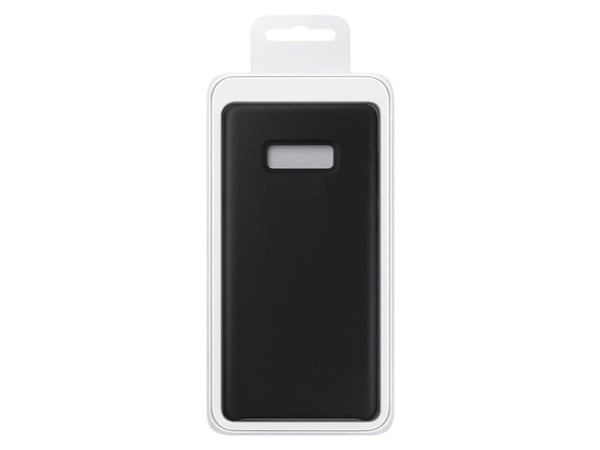 Spring Case klar TPU-beskyttelsesdeksel med fargerik ramme til Samsung Galaxy A02s EU - svart