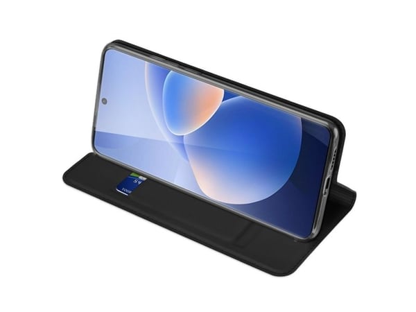 Dux Ducis Dux Ducis Skin Pro hylsterdeksel med klaff Vivo X60 svart