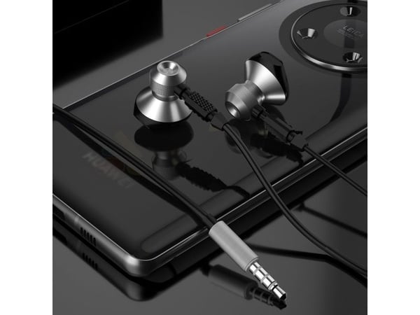 Dudao metallkablede in-ear-hodetelefoner 3,5 mm mini-jack grå (X2C-Grå)