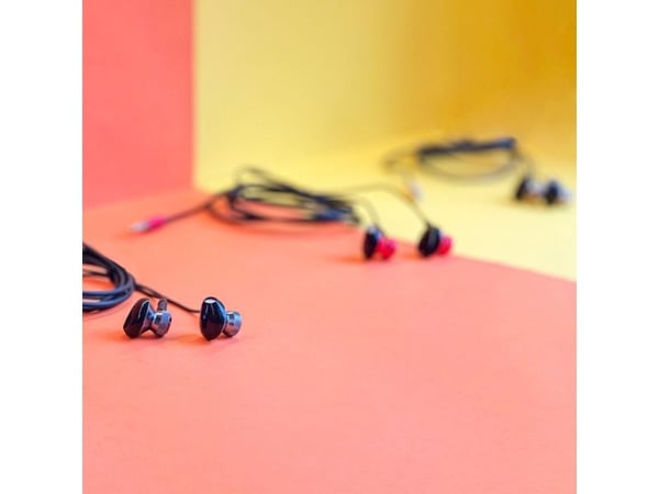 Dudao trådbundna in-ear hörlurar 3,5 mm mini-jack grå (X2C-Gray) (x2)