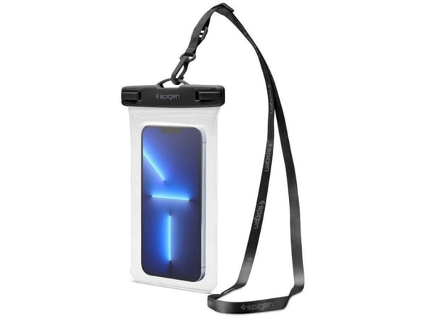 Spigen A601, Pussi, Mikä tahansa tuotemerkki, 17,3 cm (6.8"), Läpinäkyvä
