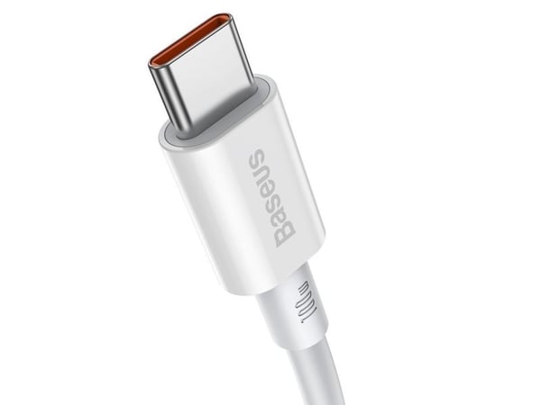 Kaapeli USB-C do USB-C Baseus Superior Series, 100W, 2m (biały)