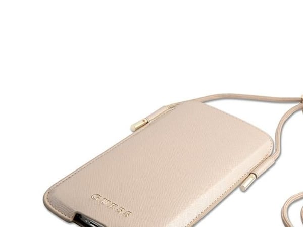 Guess Håndveske GUHCP12MSAPSLG 6,1" gull/gull Saffiano
