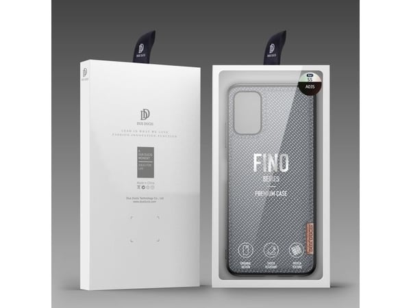 Dux Ducis Fino-deksel i nylon til Samsung Galaxy A03s - grå