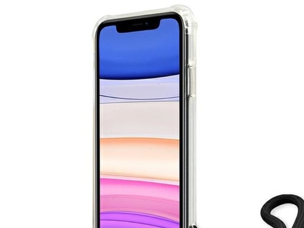 Guess GUHCN61KSARBK iPhone 11 6,1" / Xr hardt deksel svart/svart camo (Camo Collection)