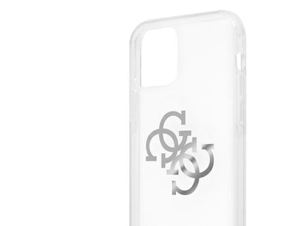 Guess GUHCP12LKS4GSI hardcase til iPhone 12 Pro Max 6,7" - transparent 4G Silver Charms Collection