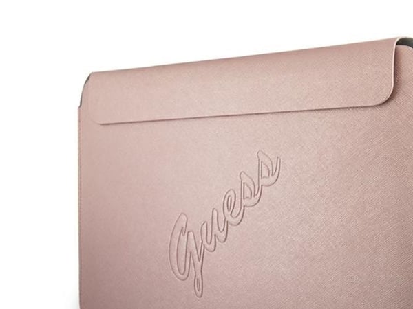 Guess hihassa GUCS13PUSASPI 13&amp;amp;quot; vaaleanpunainen Saffiano Script